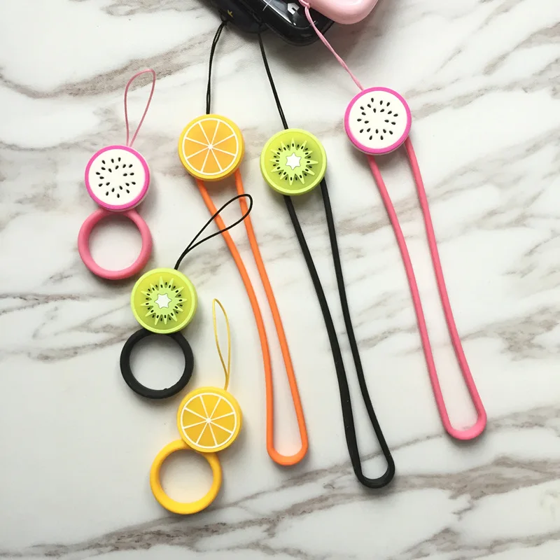 Свежий фрукт милый стиль искусственный шнурок веревка для шеи ремешок на