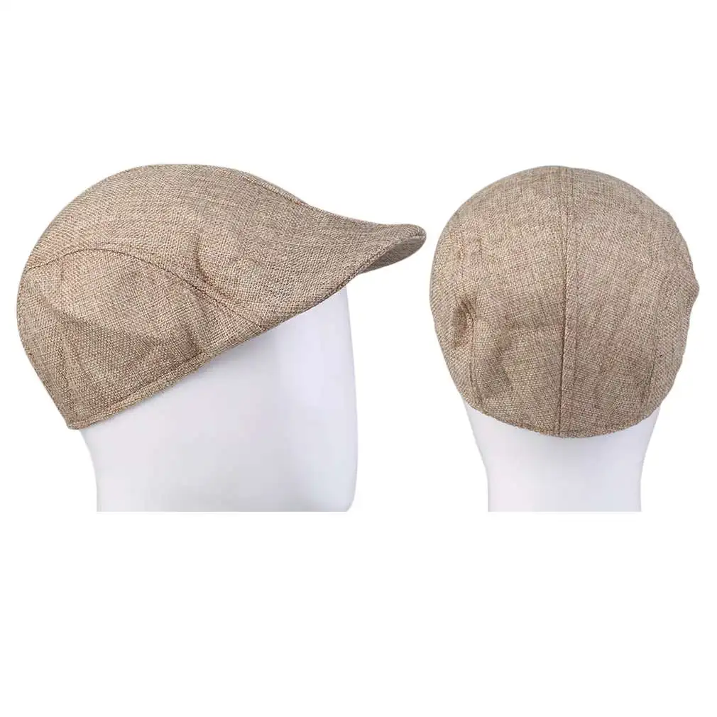 Осенне зимняя модная дизайнерская льняная шапка для джентльмена специальные