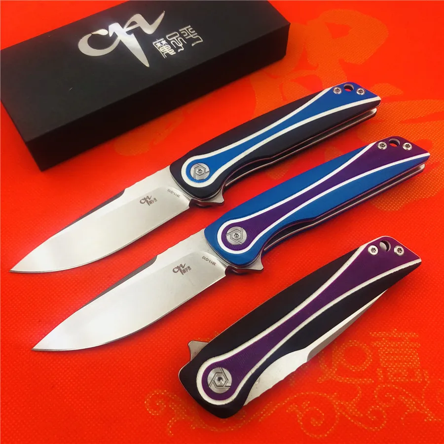 Новейший складной нож D2 blade CH3511 карманные тактические ножи Ручка G10 для кемпинга