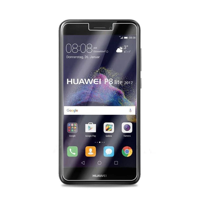 9H 0 26 мм взрывозащищенное Закаленное стекло для Huawei P8 Lite 2017 Защитная пленка экрана