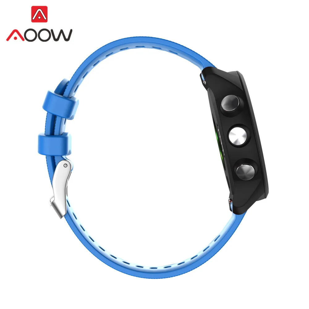 Ремешок силиконовый для наручных часов 20 мм Garmin Forerunner 245M 245 645 | Наручные часы