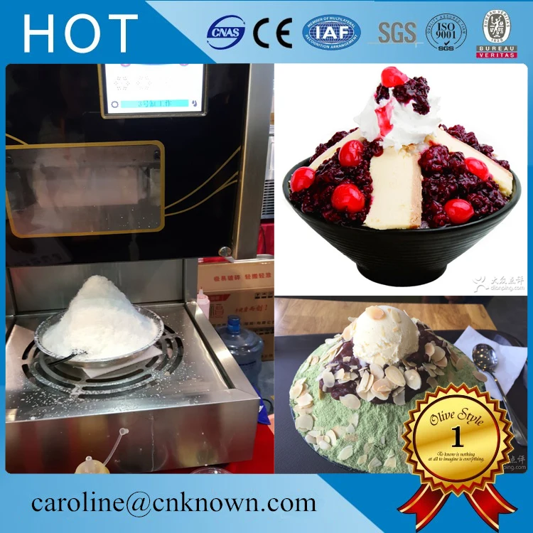 

Free shipping 220V electric snow ice shaving machine for snow flake