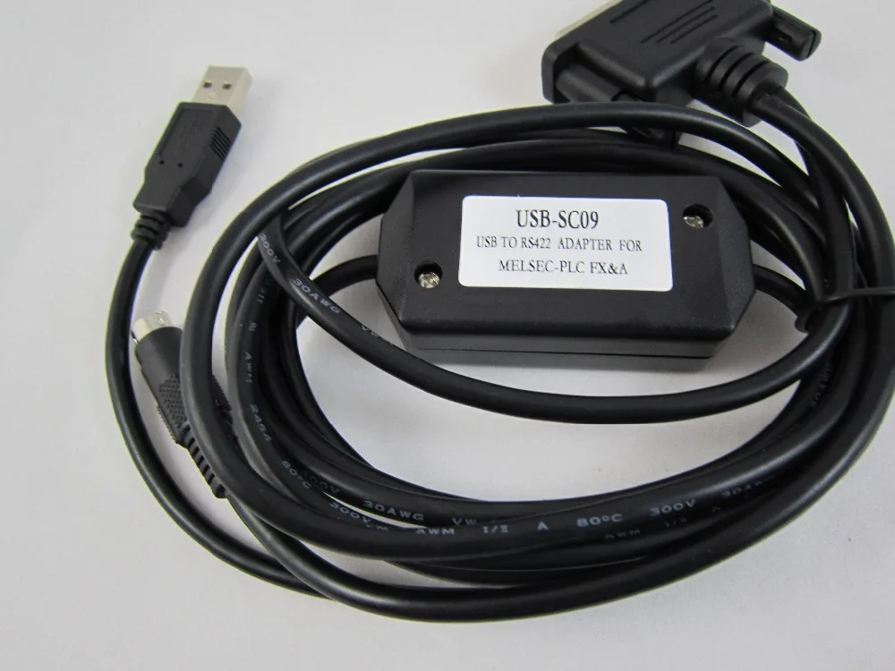USB SC09 PLC Кабель связи и программирования для MELSE FX серии A|for cable|cable forcommunication cable |