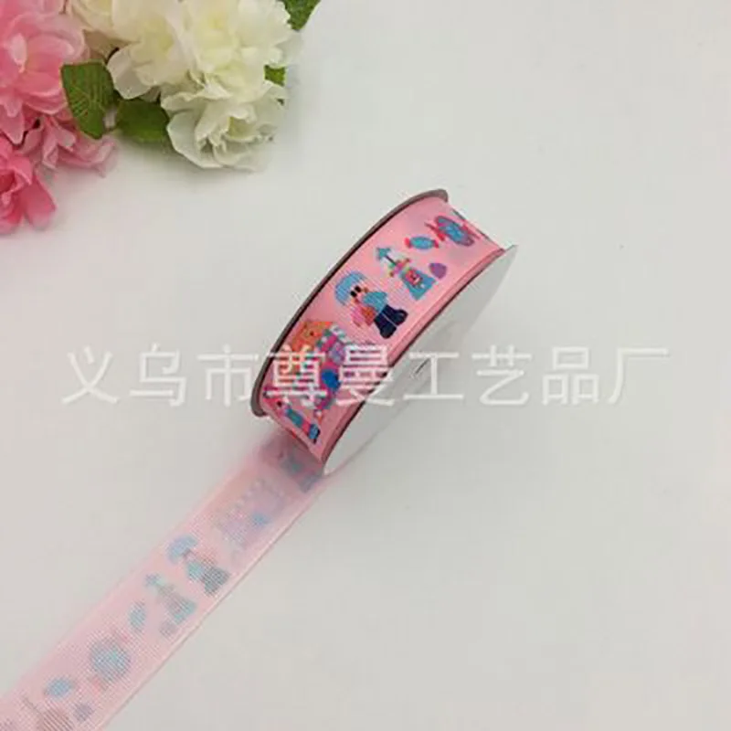 Cartoon Pattern Single-Sided Printing DIY Digital Thermal Transfer Sublimation Whorl With Ribbon Gift Wrapping Tape |