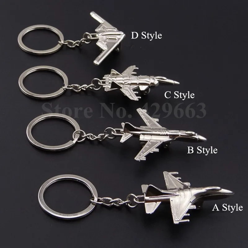 Modern Fighter Aircraft Airplane Keychain Key Chain Ring Holder Keyring | Украшения и аксессуары