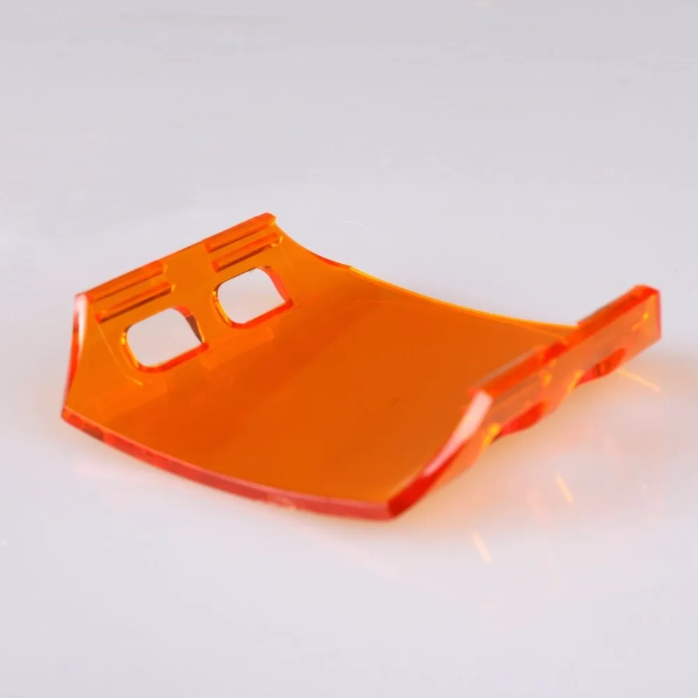 2 шт. желтый оснастки на LED свет работы бар пыленепроницаемый защитный чехол для 4