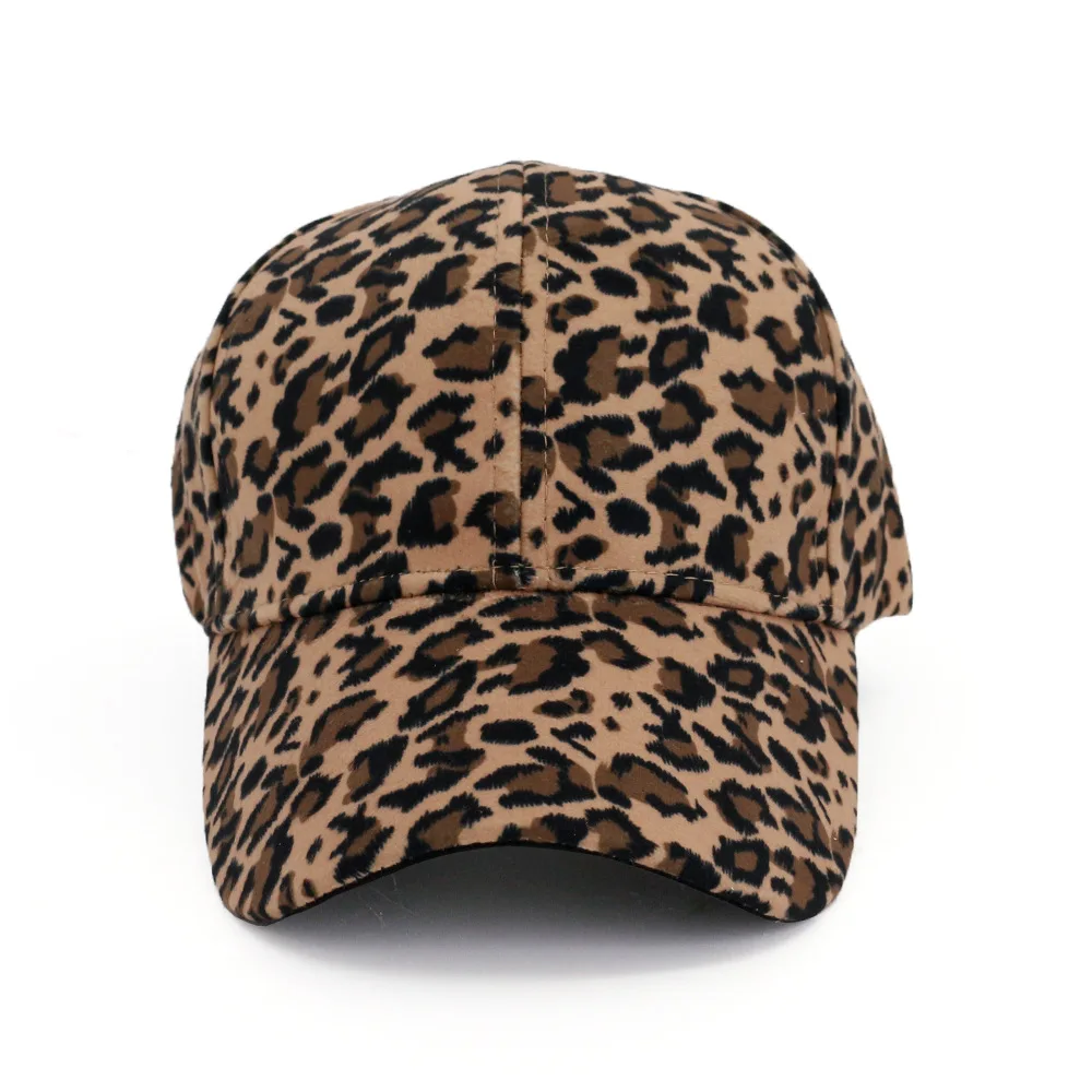 QIUBOSS унисекс на лето и весну открытый стильный Leopard бейсбольная кепка с принтом шляпа для мужчин Женская Кепка Snapback Gorras Sunhat
