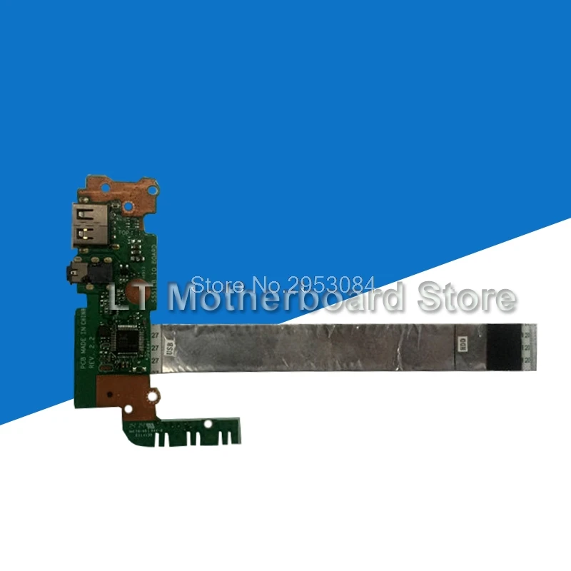 USB IO Плата с кабелем для For Asus S551LA V551L ноутбук аудио интерфейс плата считыватель