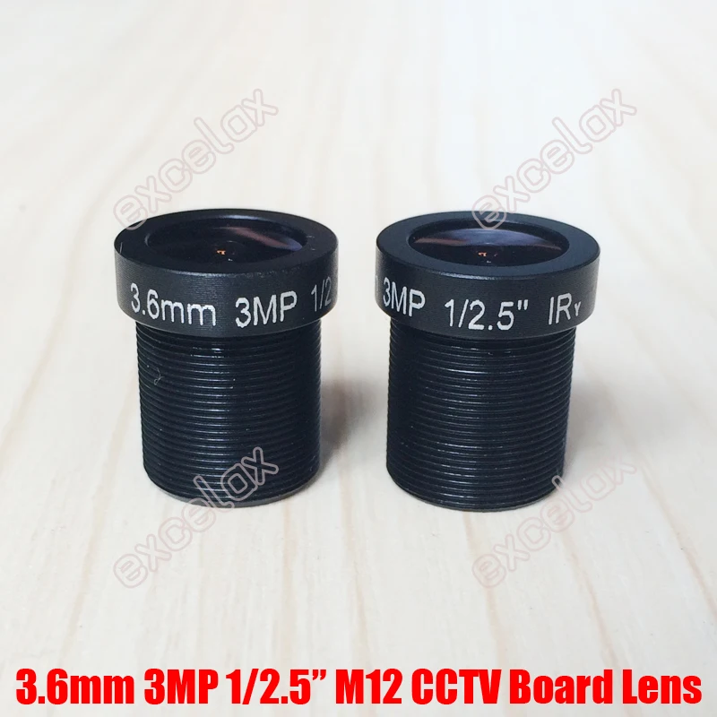 DIY 2 шт./лот 3MP 1/2. 5 &quot3 6 мм 90 градусов угол обзора ИК CCTV фиксированная плата
