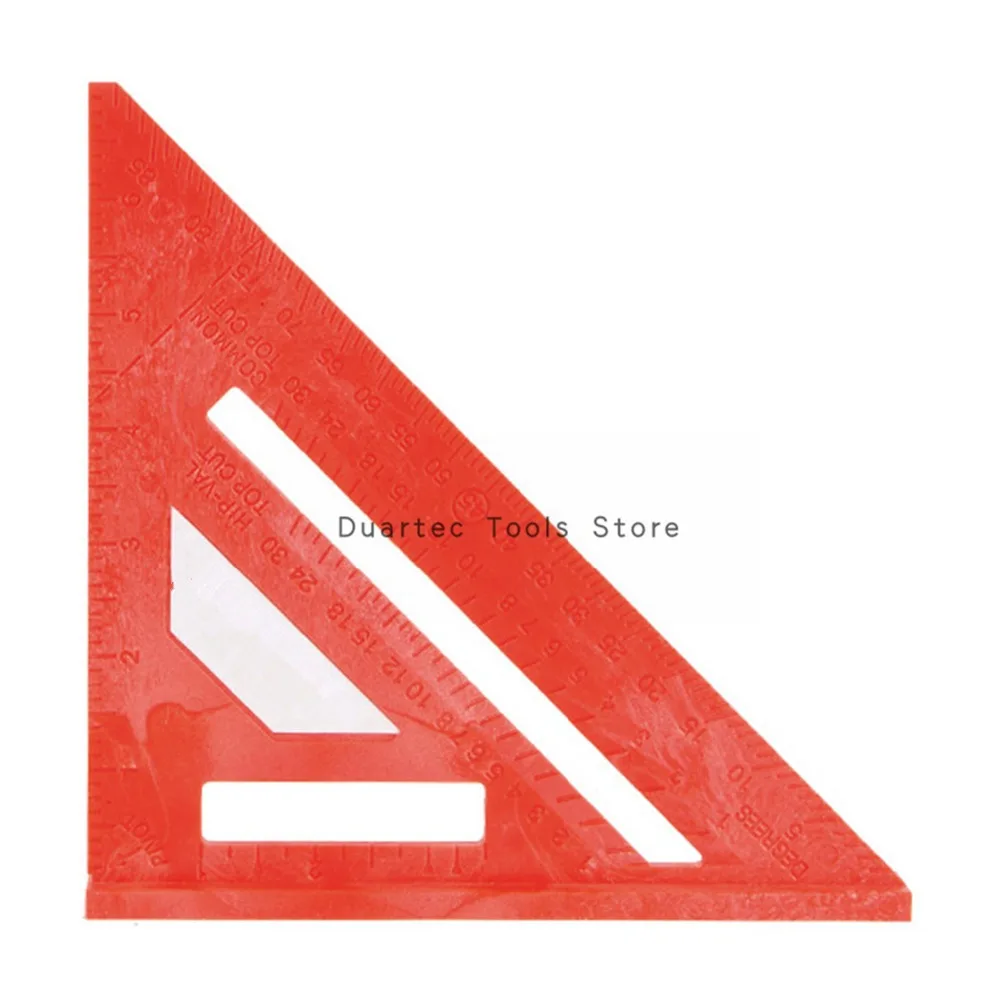 Треугольная линейка из АБС пластика 444 7 дюймов квадраты для деревообработки