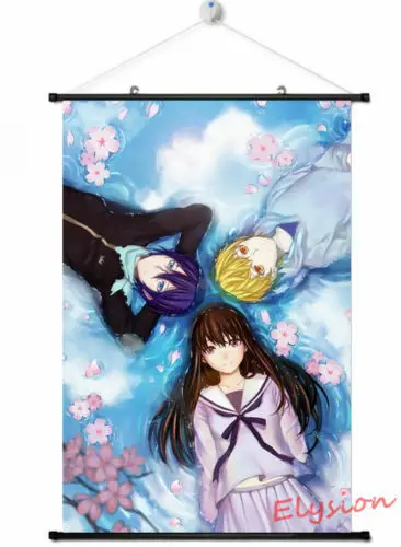 Аниме постер горячий Noragami Yato Yukine Iki Hiyori настенная прокрутка печатная картина