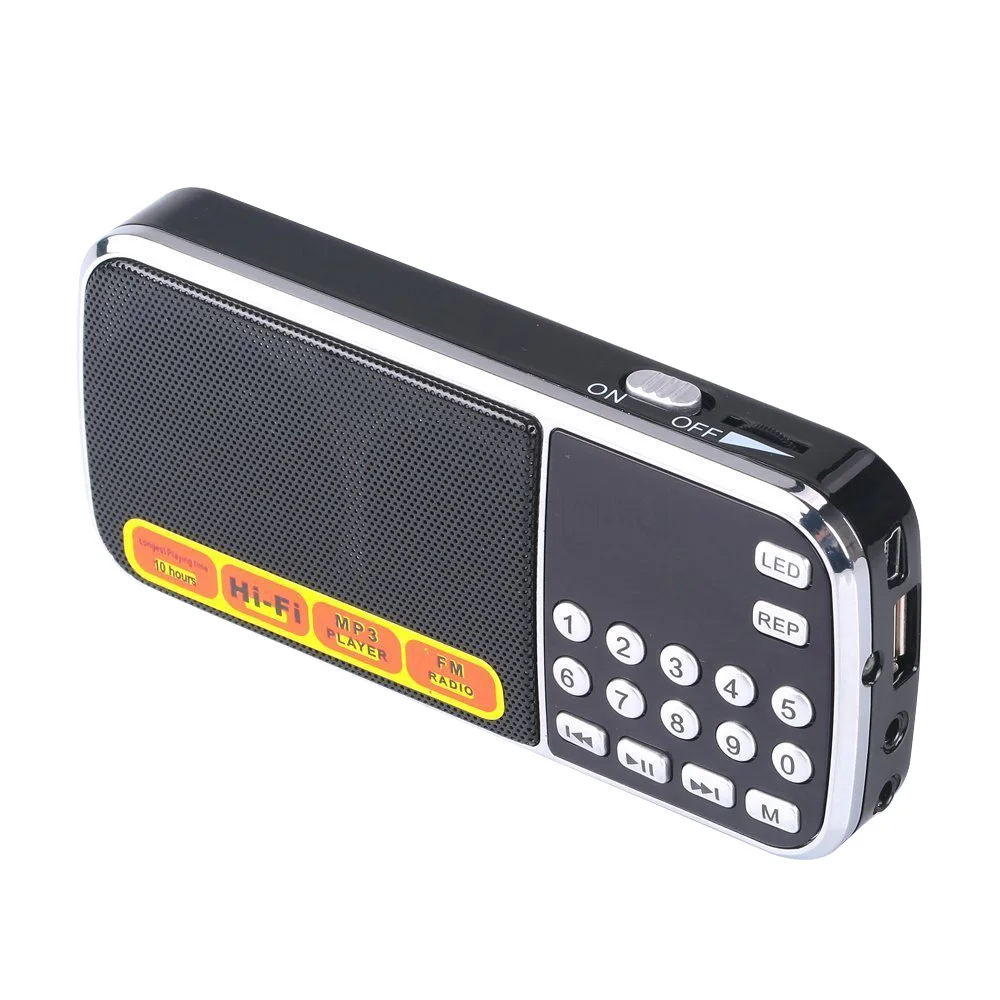 Новинка 2016 Горячая Распродажа L 088 Портативный HIFI мини динамик MP3 аудио плеер