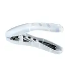 Прозрачный пыленепроницаемый дорожный контейнер для хранения бритвы, чехол для переноски, картридж для бритвы Gillette, мужские ежедневные принадлежности, Органайзер