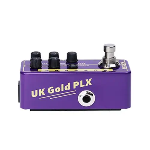 MOOER 019 UK Gold PLX гитарная педаль высокого качества двухканальный предусилитель независимый 3 полосный эквалайзер
