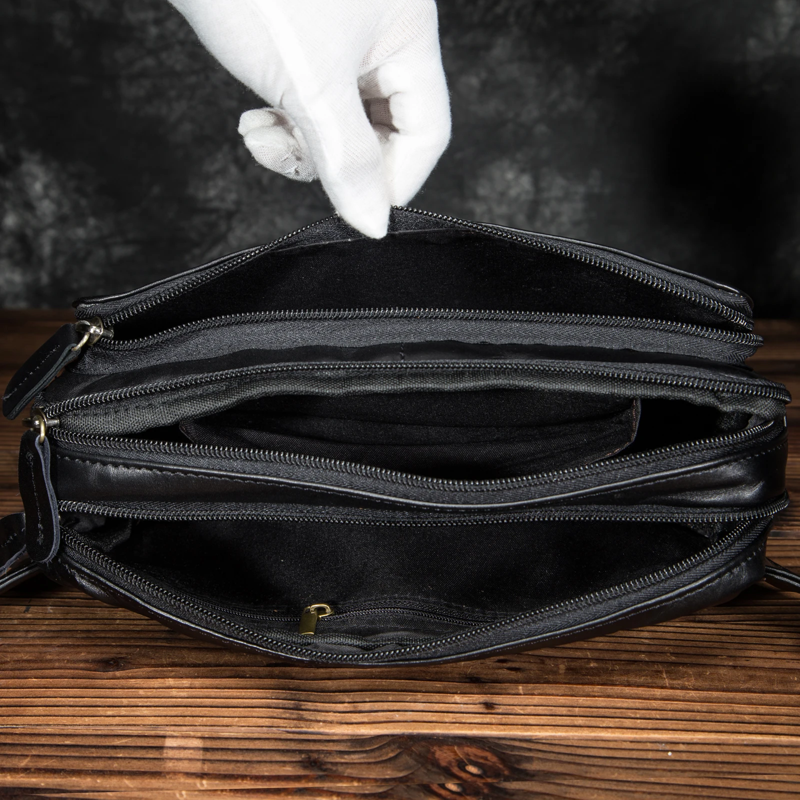 Quality Leather men Casual Fashion Brown Travel Fanny Waist Belt Bag Chest Pack Sling Design Bum Phone Case Pouch Male 621b | Багаж и