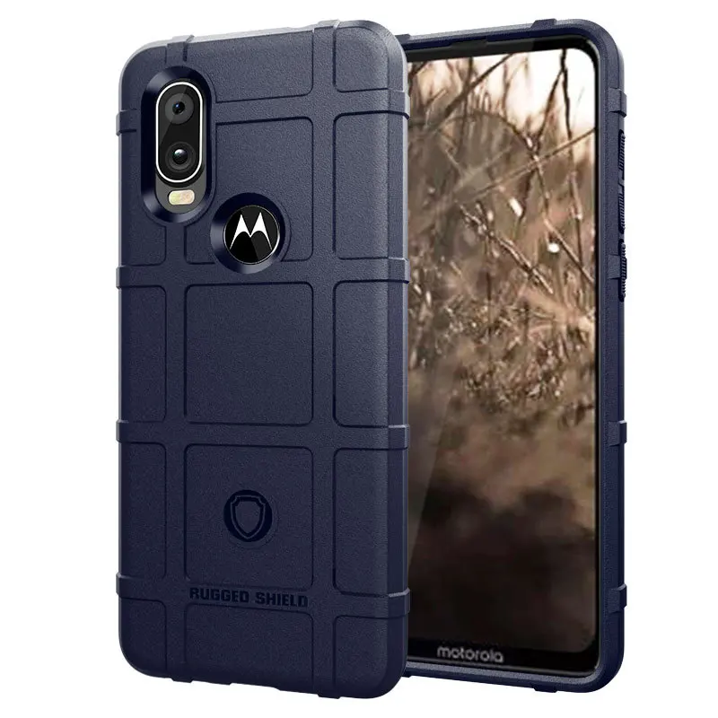 Для Motorola Moto P40 силиконовый чехол + ПК Гибридный задняя крышка аксессуары Броня Coque