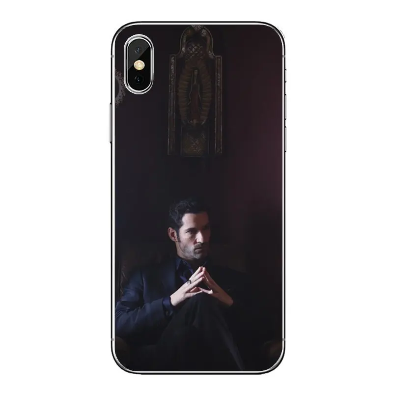 For Samsung Galaxy A5 A6 A7 A8 A9 J4 J5 J7 J8 2017 2018 Plus Prime movie Lucifer wallpaper Transparent Soft Cases Covers |