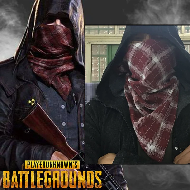 2018 игровой костюм для косплея PUBG реквизит шарф шарфы маска платок лицевой курица