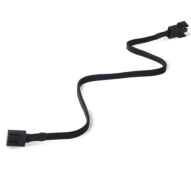 Сетчатый удлинитель для ЦП IDE Molex черный 4 контактный охлаждающий вентилятор ATX 12