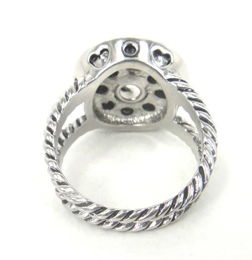 Новое поступление бесплатная доставка закрученное кольцо с цепочкой и сердцем