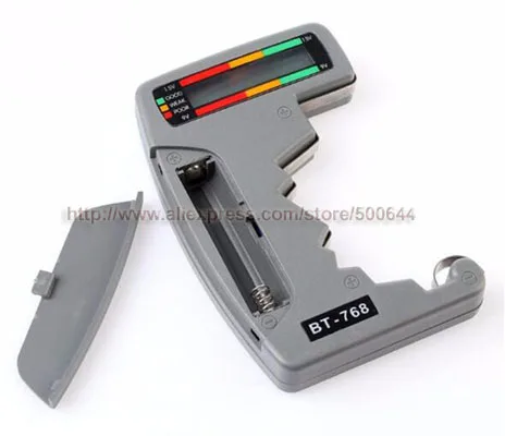 ЖК-дисплей Дисплей цифровой Батарея тестер для aa aaa C D 1.5 В 9 pp3 mn1604 6F22 006 P квадратный