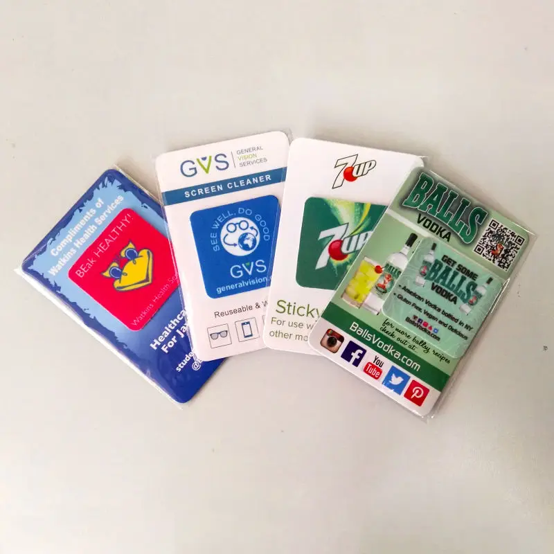 Индивидуальная Съемная Заводская распродажа микрофибра для очистки мобильного