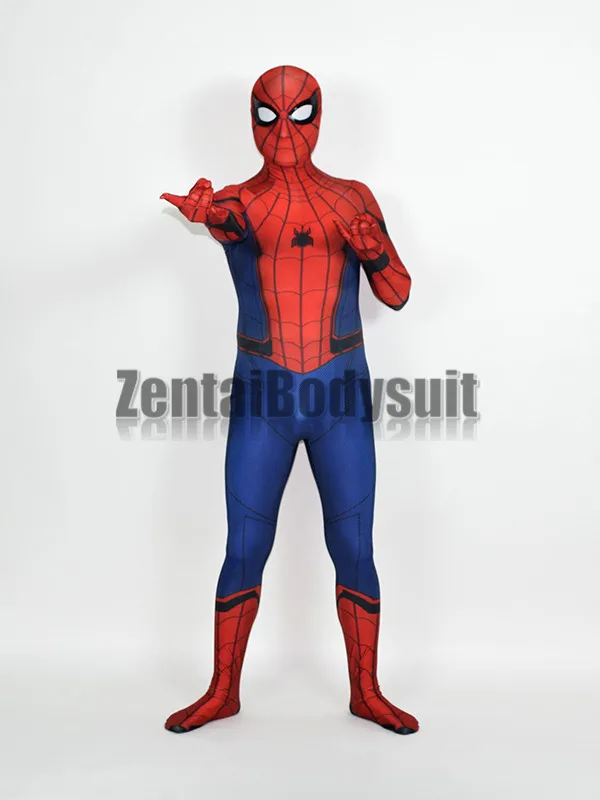 Костюм Человека паука костюм Капитана Америки спайдермена для косплея|spiderman cosplay