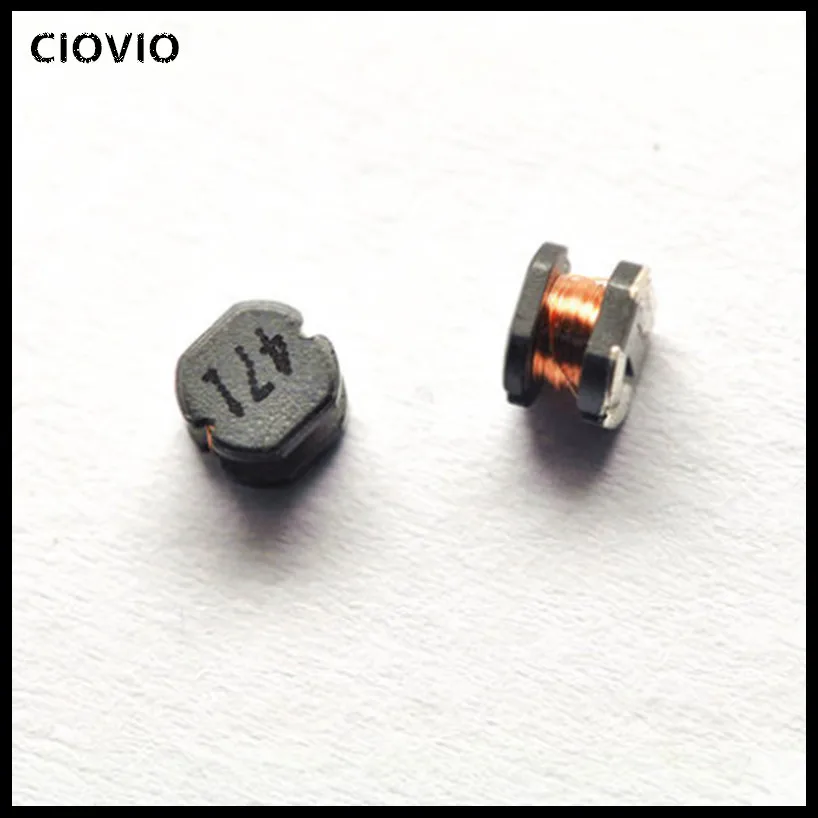 300 шт. 15 значений CD43 SMD силовой индуктор ассортимент 1UH-680UH чип Индукторы высокое качество CD43 проволочная обмотка