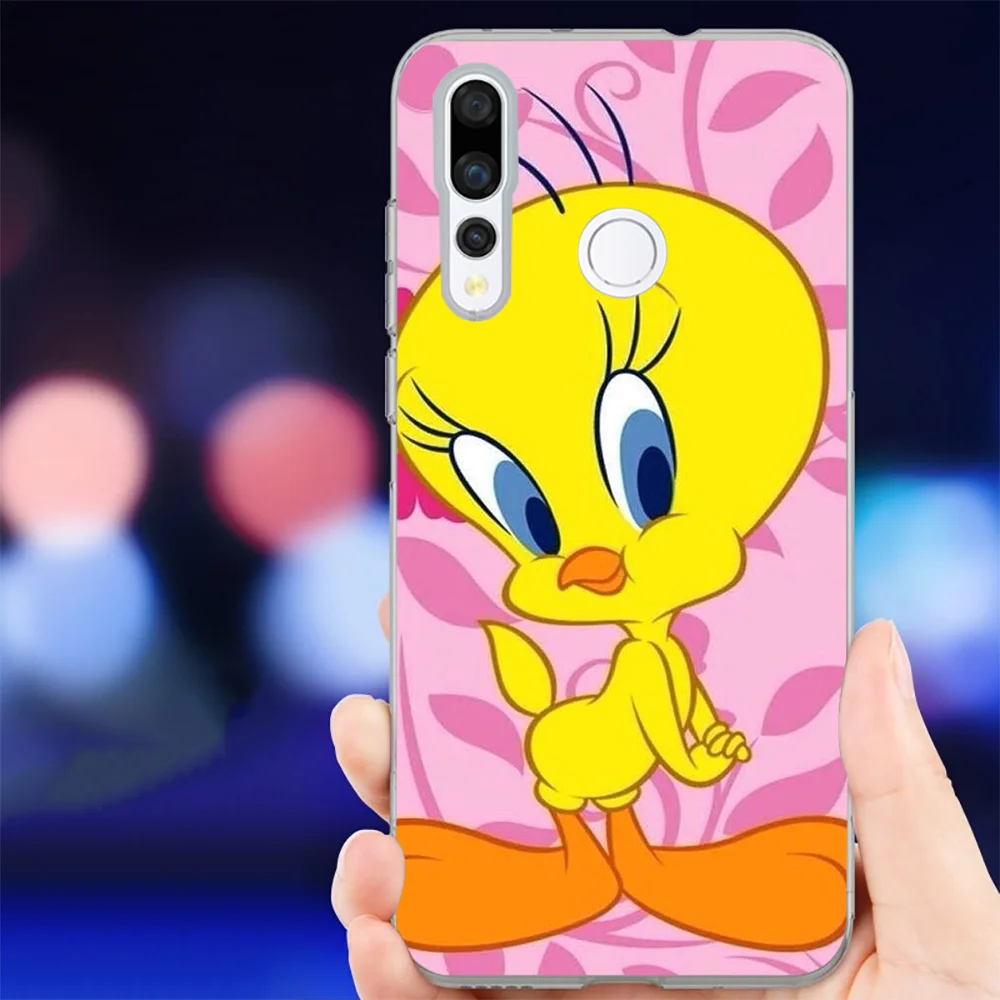 IYICAO милый мультфильм Твити Мягкий силиконовый чехол для телефона Huawei Mate 10 20 Lite Pro