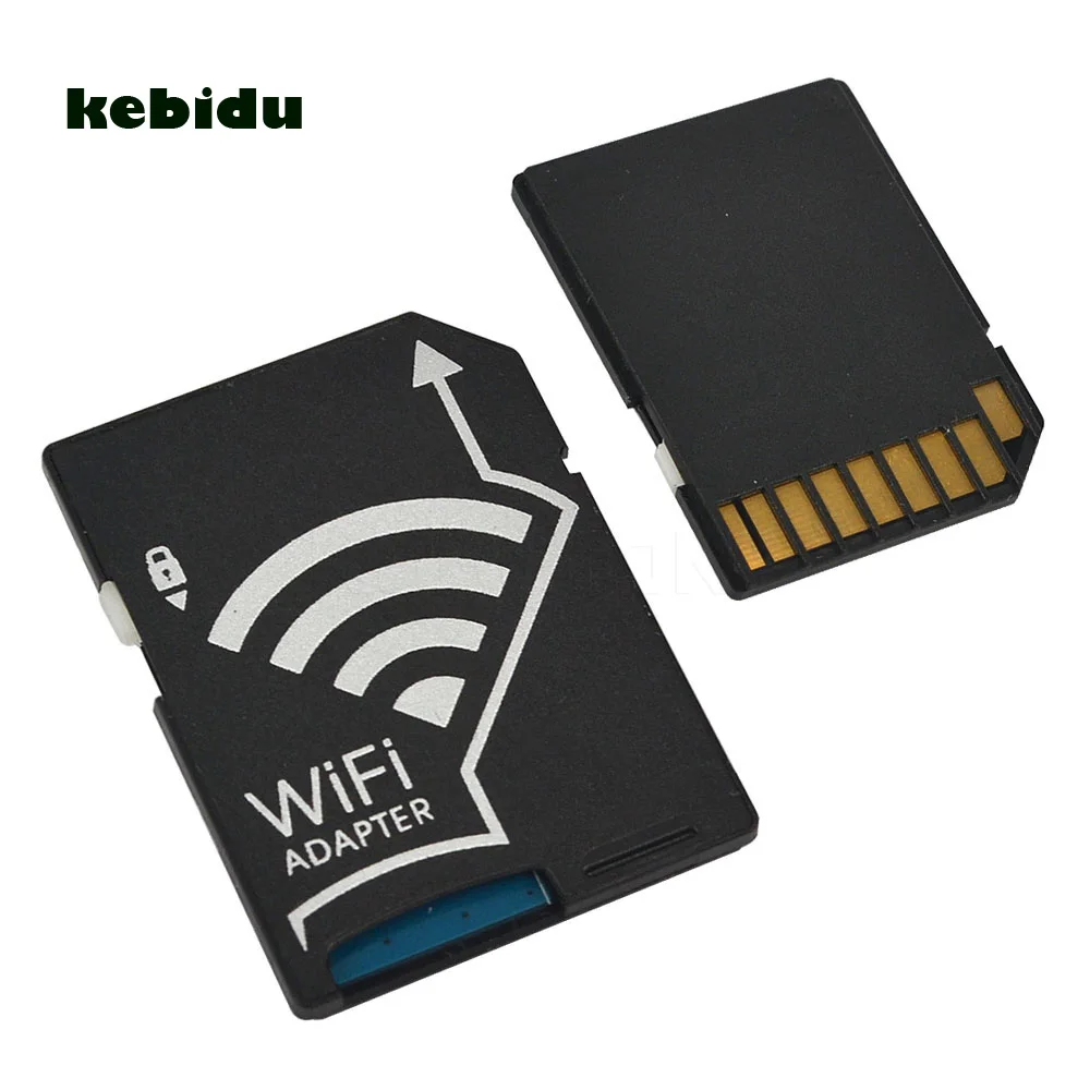 

Адаптер kebidu для SD-карты, преобразователь Micro MINI TF, Wi-Fi, для камер SONY, Canon, Nikon, беспроводная передача фотографий