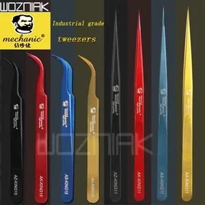 Промышленный высокопрочный цветной Пинцет Wozniak для печатной платы, материнской платы, инструмент для ремонта IC горячая распродажа