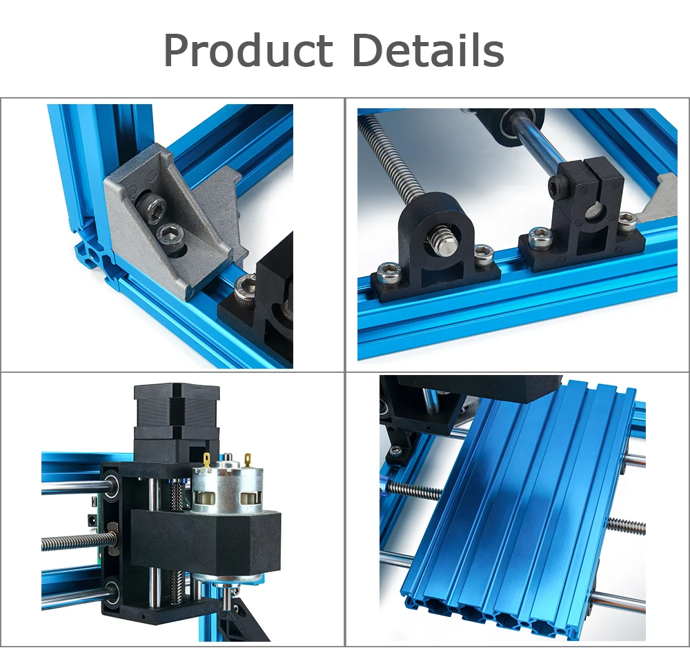 CNC 1610 с ER11 гравировальный станок мини DIY CNC лазерный станок PCB фрезерный станок, резьба по дереву маршрутизатор, лучшие передовые игрушки