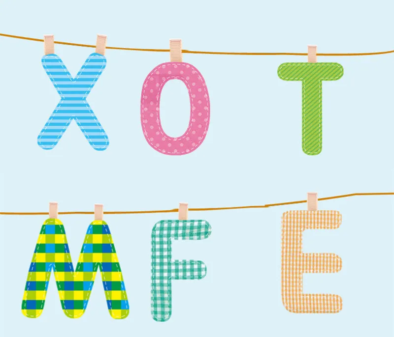 Детские игрушки 26 букв тканевые книги для малышей Ранняя детская развивающая