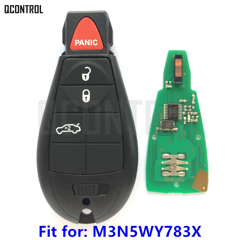 Дистанционный смарт ключ QCONTROL для DODGE M3N5WY783X / IYZ C01C Challenger Durango зарядное устройство