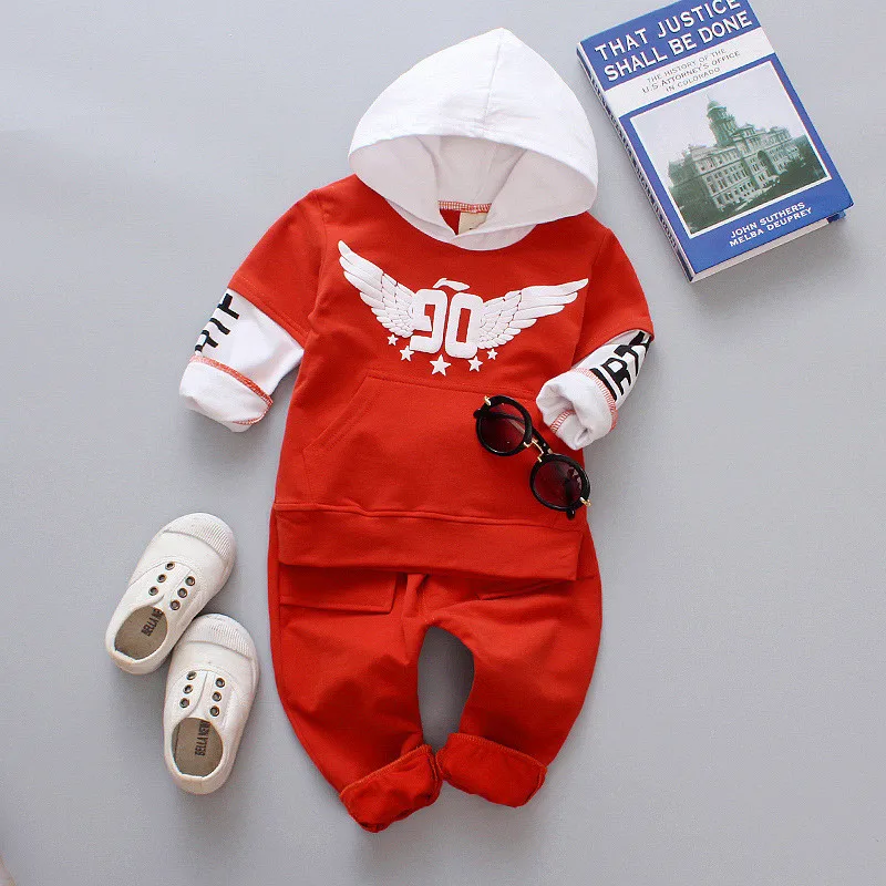 Akexiya Children Clothing Sets Spring Autumn baby Boys Girls Hooded T-shirt+pants 2Pcs suits 2018 New kids clothes | Детская одежда и