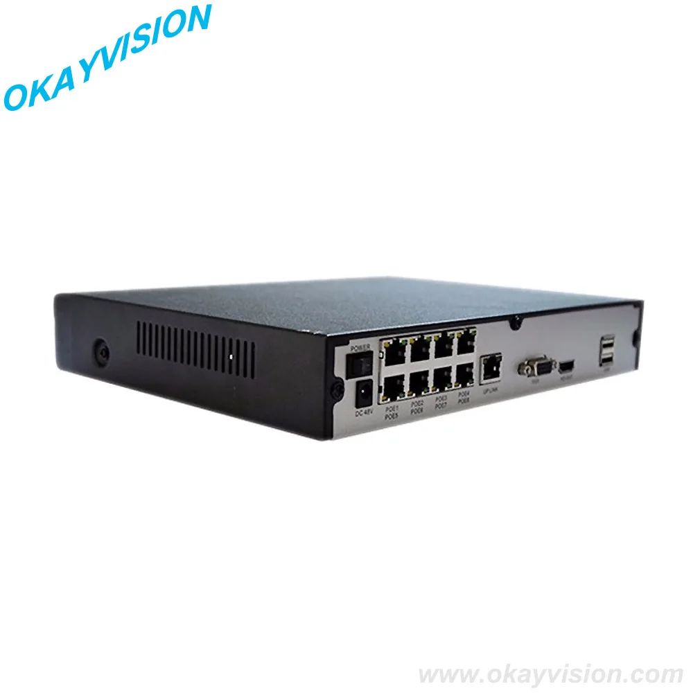 4ch/8ch ONVIF Full HD 1080 P 48 В реального PoE NVR все в одном сети видео регистраторы для ip камер