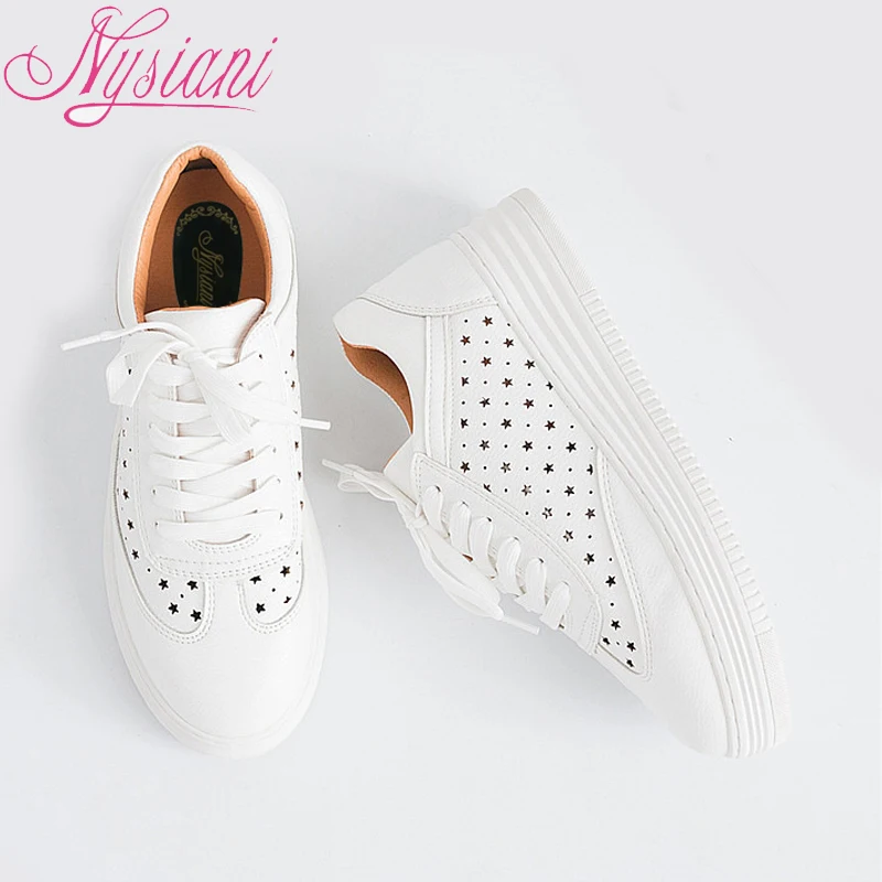 Nysiani/Женская обувь на плоской подошве повседневные лоферы новинка 2018 года летняя