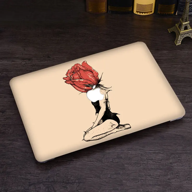 Розовая Виниловая наклейка для девочек DIY MacBook Air Pro Retina 11 13 15 дюймов ноутбука Mac с