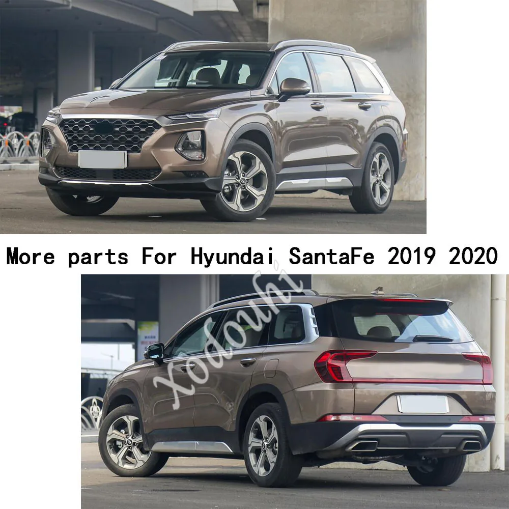 Для Hyundai Santa Fe SantaFe 2019 2020 2021 стикер из нержавеющей стали поручни подлокотник Дверь