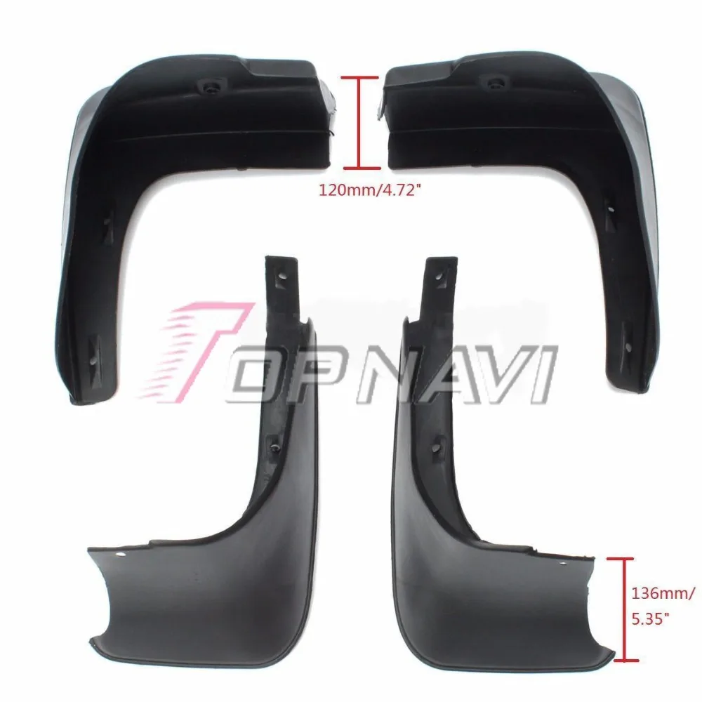 Фото 4 шт. брызговики для Toyota Corolla 2008 2009 2010 2011 2012 2013 Аксессуары GPS 4 шт. брызговики для Toyota Corolla 2008 2009 2010 2011 2012 2013 Аксессуары GPS