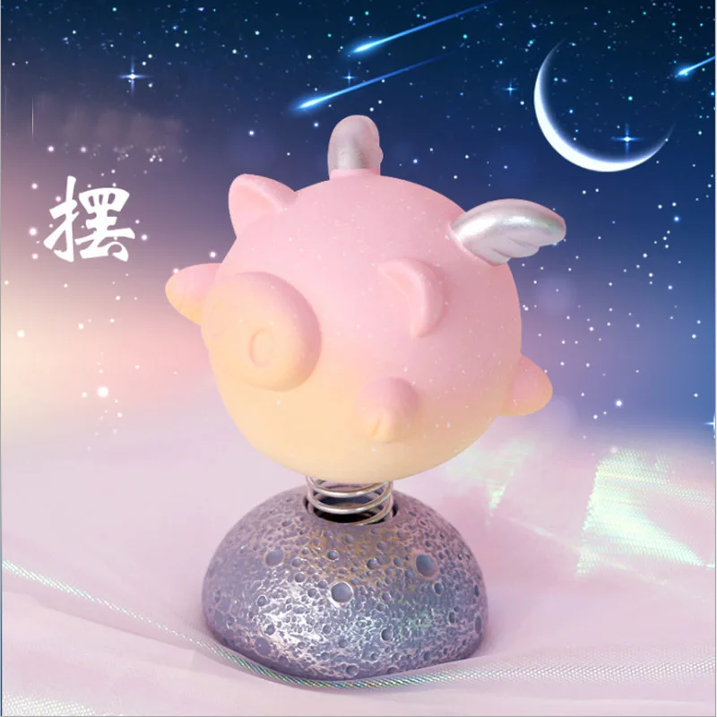 Розовый ручной работы игрушка Roly-Poly подарок для детей Рождественское украшение