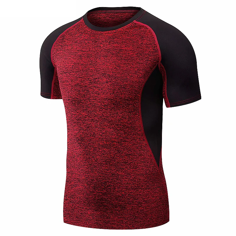 2019 Мужская Спортивная тренировочная камуфляжная Повседневная футболка с