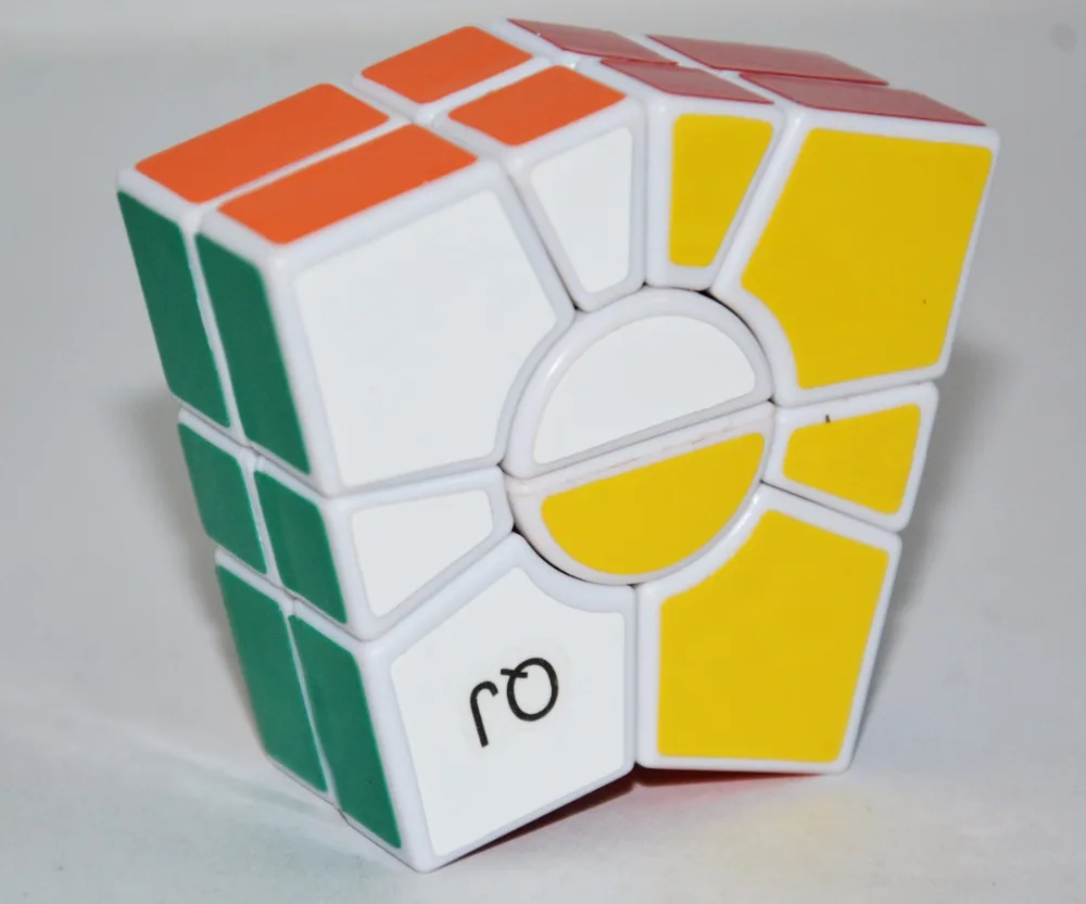 Высококачественный новый бренд QJ 2x2x2 2 слойный кв. 1 скоростной магический куб