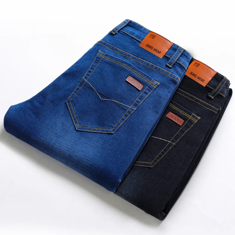 Мужские джинсы 2019 новые брендовые модные повседневные Высококачественные