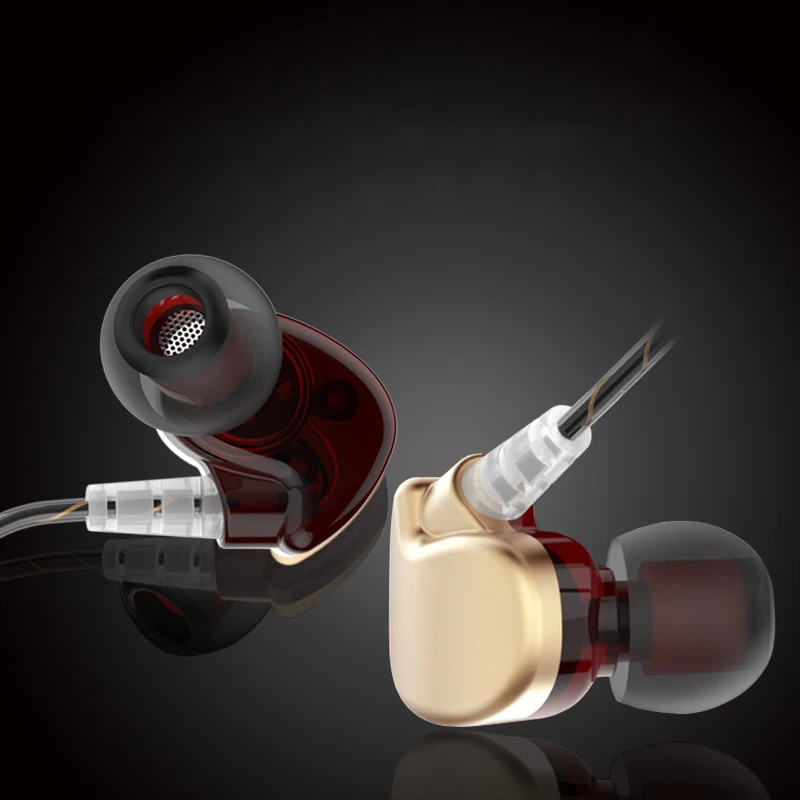 LOPPO наушники в ухо HIFI металлические стерео ударные басы шумоизоляция 3 5 мм разъем