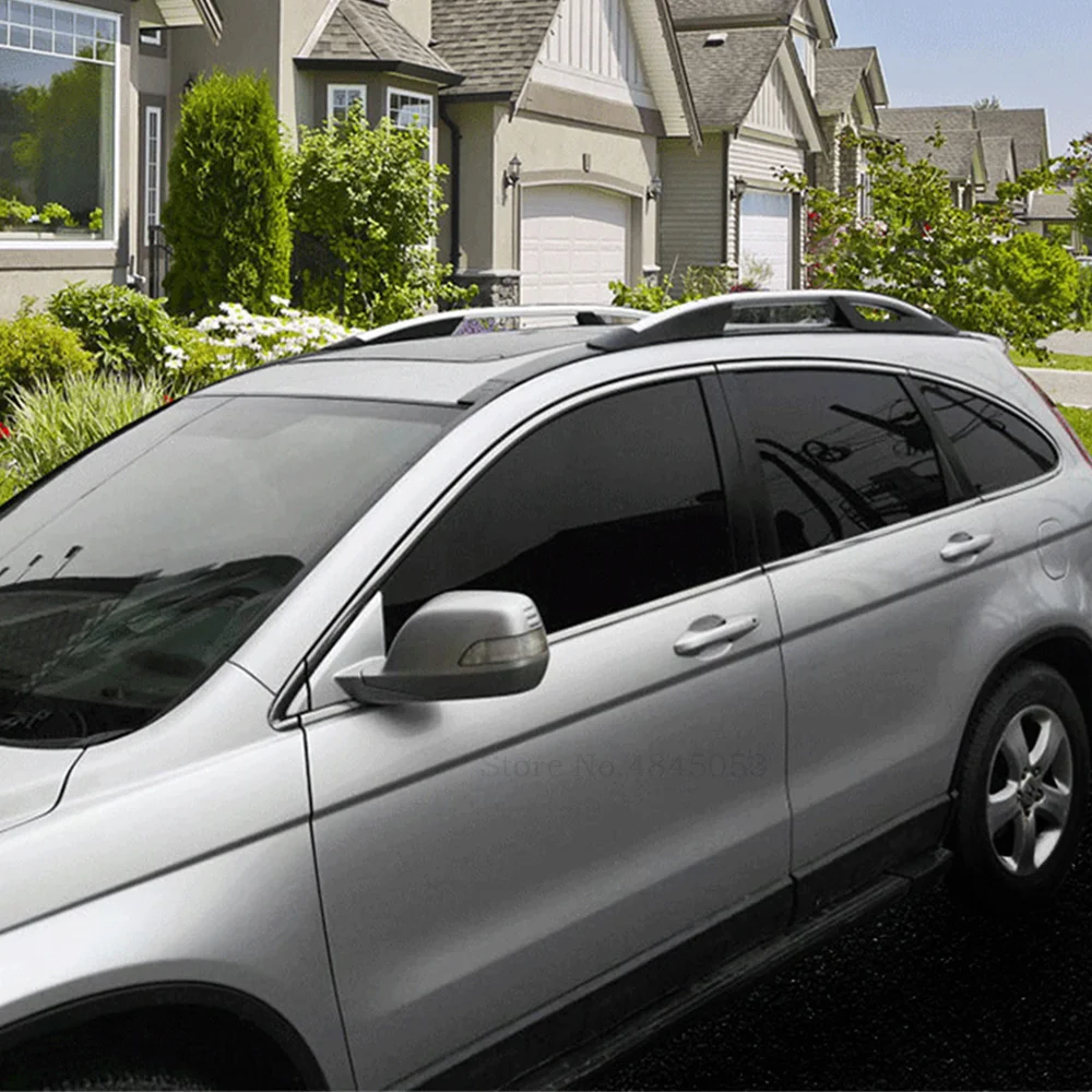 Полка на крышу из алюминиевого сплава для Honda CRV 2007 2008 2009 2010 2011 2 шт.|Багажники крыши
