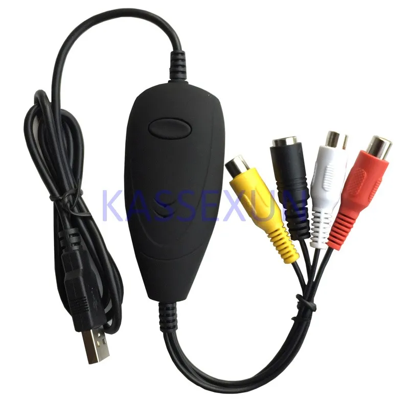 2017 new reproductor vhs for any analog RCA input to PC Windows8 free shipping | Компьютеры и офис