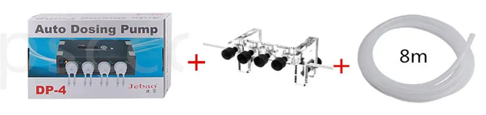JEBAO DP-4 DP-5 DP-2 автоматический титровальный насос, перистальтический насос. Дозирующий насос, аквариум автоматический инфузионный машины. DP-3S DP-4S JEBAO DOSER3.4 DOSER2.4 DOSER-3.4 DOSER-2.4 DP-4 DP4 - Цвет: Jebao DP-4 a set