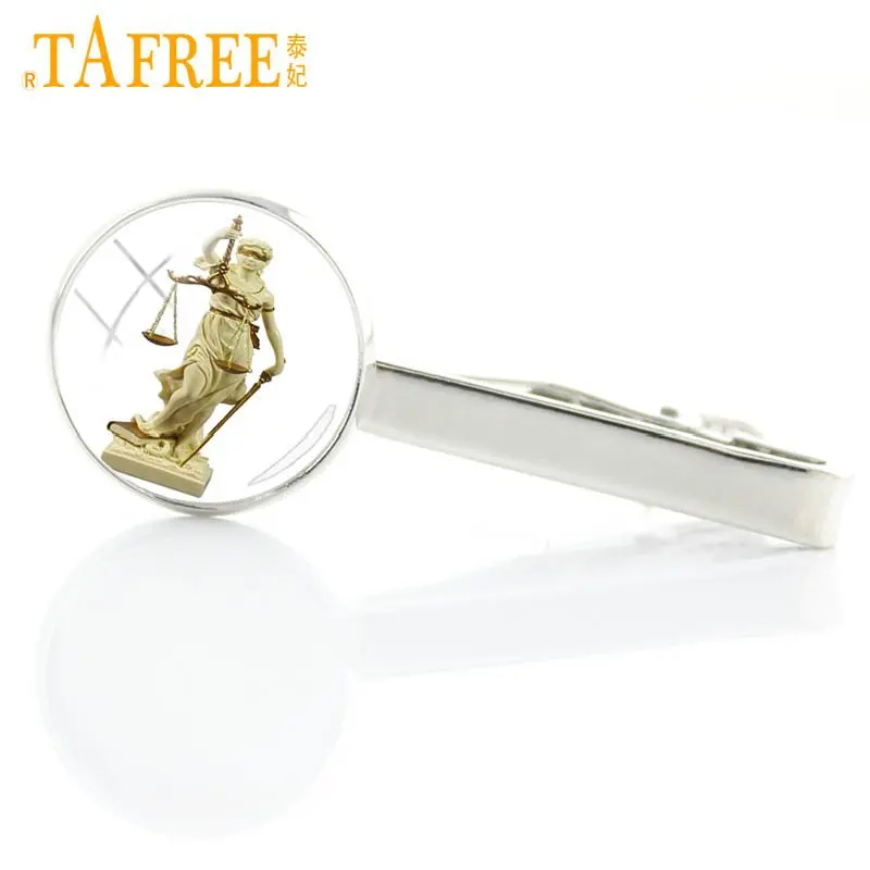 TAFREE, элегантные женские Зажимы для галстука "богиня справедливости", мужские Зажимы для галстука Статуя Свободы, заколка для галстука, США, ювелирное изделие с символом свободы, E844 - Окраска металла: E844