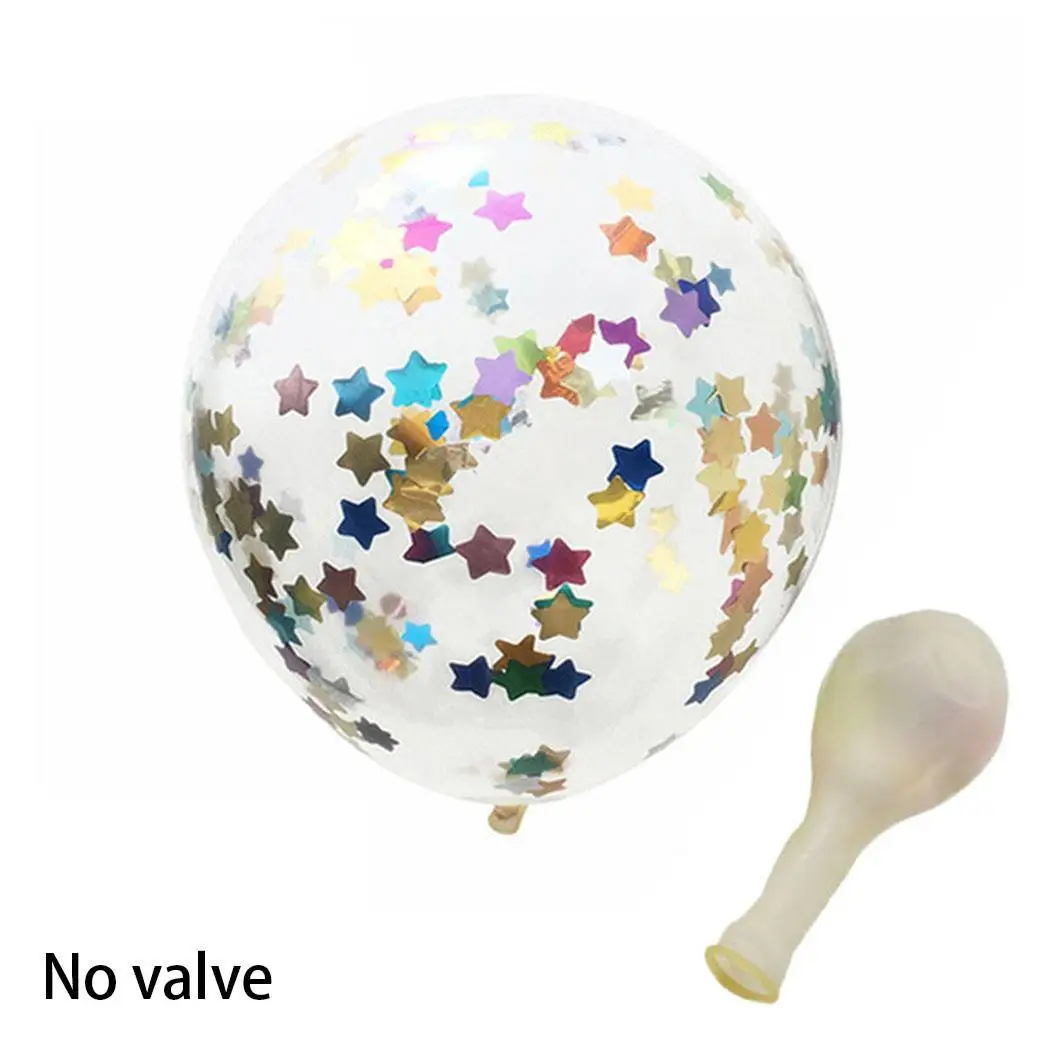 Прозрачные Шары Конфетти Свадьба Дети День рождения украшение детский душ